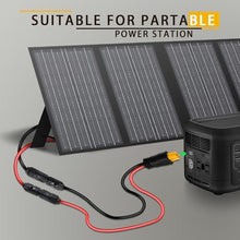 Load image into Gallery viewer, COMeap Solar Panel Cable for Ecoflow 10AWG, Compatible with MC-4 to XT60 Plug Solar Panel Connector Adapter Extension for Portable Power Station Solar Generator RV 3.4ft(1.04m)
