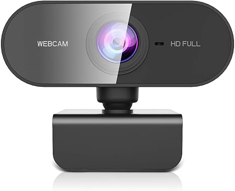 Streaming Webcam with Microphone & Ring Light 2K HD Web Cam with Cover,Stand for PC/MAC/Laptop/Desktop, Wide Angle Web Cameras for YouTube,Skype,Zoom,Xbox One,Video Calling,Studying and PS4