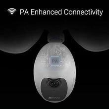 Load image into Gallery viewer, EZVIZ Floodlight Security Camera WiFi 1080P, Motion-Activated Enhanced with PIR&amp;H265, Floodlight&amp;Siren Alarm, Starlight Color Night Vision, Two-Way Audio, Weather Proof (LC1C)
