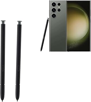 2 Pack for S23 Ultra Pen Replacement for Samsung Galaxy S23 Ultra 5G, S23 Ultra S Pen Galaxy S23 Ultra Stylus S Pen Replacement, withoutBluetooth (Green)