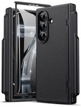 Load image into Gallery viewer, BXYJY for Samsung Galaxy Z Fold 7 Slim Case with S Pen Holder, Front Screen Protector, Hinge Protection, Support Wireless Charging, Rugged Full Cover, Protective Phone Case for Samsung Z Fold7, Black
