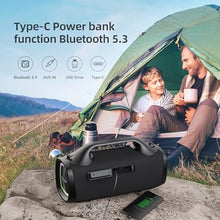 Load image into Gallery viewer, ZEALOT Bluetooth Speaker,100W Booming Sound Speakers Bluetooth Wireless, Dual Pairing, XBass, Bluetooth 5.3, 24000mAh Power Bank, Portable Outdoor Waterproof Speaker for Camping, Beach, and Party
