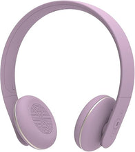 Load image into Gallery viewer, Ahead Wireless Bluetooth On Ear Headphones, Purple, Noise Cancelling, 20 Hours Long Play Time, Fast Charging
