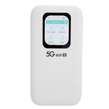 Load image into Gallery viewer, 5G Wi Fi 6 Mobile Hotspot, Connects Up to 16 Devices, Portable Band Wi Fi Device, Pocket Hotspot Router with Nano SIM Card Slot, 7100mAh Battery for Travel Business_1
