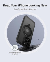 Load image into Gallery viewer, Anker Ultra Magnetic for iPhone 16 Pro Max Case with Sturdy 360° Ring Stand, Military-Grade Shockproof iPhone 16 Pro Max Kickstand Compatible with MagSafe(Black)
