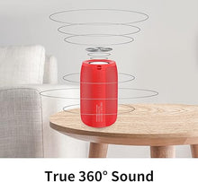 Load image into Gallery viewer, Bluetooth Speaker,MusiBaby Wireless,Outdoor, Waterproof,Portable Speaker,Dual Pairing, Bluetooth 5.0,Loud Stereo,Booming Bass,1500 Mins Playtime for Home&amp;Party,Gifts(Pure Red)
