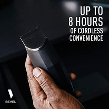 Load image into Gallery viewer, Bevel Beard Trimmer for Men - Black Edition Cordless Trimmer, 8 Hour Rechargeable Battery Life, Tool Free Adjustable Zero Gapped Blade, Barber Supplies, Mustache Trimmer
