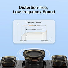 Load image into Gallery viewer, DOSS SoundBox Ultra Bluetooth Speaker with 2.1 Sound Channel Audio, 80W Superior Sound with Deep Bass, Two DSP Technologies, 18H Playtime, Bluetooth 5.3, Wireless Speaker for Home, Office,Room-Blue
