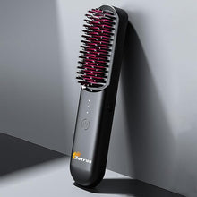 Load image into Gallery viewer, Wireless Hair Straightening Comb Anion,No Damage to Hair, Portable Straight Volume Dual-Purpose Hair Straightener Electric Hair Comb for Hairstyler Salon and Home Use
