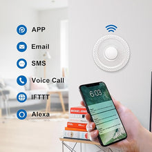 Load image into Gallery viewer, UbiBot AQS1 9-in-1 Air Quality Monitor - PM1/2.5/10, TVOC, CO2/CO2e, Temp/RH/Air Pressure, Multiple Alerts, WiFi/RS485 Connectivity, Public&amp;Private Cloud, Support Local Network Deployment.
