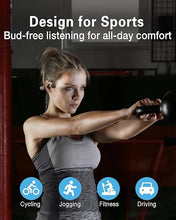 Load image into Gallery viewer, Bone Conduction Headphones -Open-Ear Bluetooth Headphones &amp; 32GB MP3 Player, IP68 Waterproof, Secure Fit for Workouts, Running and Swimming, Built-in Microphone
