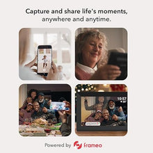 Load image into Gallery viewer, Frameo 10.1 Inches WiFi Digital Picture Frame, 1280 X 800 HD Electronic Photo Frames, IPS Touch Screen, 32GB Memory, Auto Rotate, Desk or Wall Mounted, Share Videos and Photos Anywhere
