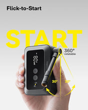 Load image into Gallery viewer, HOTO Mini Bike Tire Pump, 25s Fast Inflate Bicycle Pump with Guage, 150PSI Portable Electric Bike Air Pump with Presta and Schrader Valve for Road Bike, Motorcycle, Mountain Bike, E-Bike, City Bike
