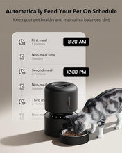 Load image into Gallery viewer, PETLIBRO Automatic Cat Feeder, Automatic Cat Food Dispenser with Freshness Preservation, Timed Cat Feeders for Dry Food, Up to 50 Portions 6 Meals Per Day, Granary Pet Feeder for Cats
