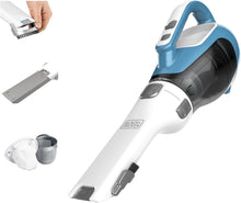 Load image into Gallery viewer, BLACK+DECKER dustbuster AdvancedClean/ Handheld Vacuum Cordless, Compact Home and Car Vacuum with Crevice Tool, Rotating Nozzle and Charging Station, Large Dust Bowl (CHV1410L)
