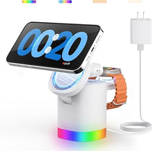 Load image into Gallery viewer, Magnetic Charging Station for Apple Watch: JoyGeek Wireless Charging Stand for Mag-Safe Charger Multiple Devices - for iPhone 16-12 Pro Max Plus, A-pple Watch Series 10-2, Air-Pods 4/3/2/Pro
