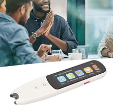 Load image into Gallery viewer, Language Translator Pen, 134 Languages Portable Translation Scanning Pen, LCD Touchscreen, Offline Scanning OCR Digital Translation Pen Scanner for Learning Business Travel
