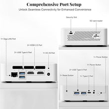 Load image into Gallery viewer, NIMO Mini-PC, 8GB RAM 1TB M.2 SSD Intel 12th Gen N100(Beat i3-1115G4) 4 Cores Desktop Mini PC, Support Upgrade Desktop PC Windows 11 Triple 4K HDMI USB3.2 BT5.2 WiFi 6 Students-Business Home Office
