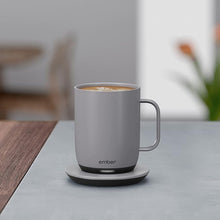 Load image into Gallery viewer, Ember Temperature Control Smart Mug 2, 14 Oz, App-Controlled Heated Coffee Mug with 80 Min Battery Life and Improved Design, GrayModel
