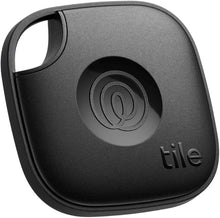 Load image into Gallery viewer, Tile by Life360 Mate (2024) Bluetooth Tracker, Keys Finder and Item Locator for Keys, Bags and More. Phone Finder. Both iOS and Android Compatible. 1-Pack (Black)
