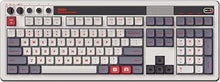 Load image into Gallery viewer, 8BitDo Retro 108 Mechanical Keyboard with 108 Keys and Integrated Numpad, Bluetooth/2.4G/USB-C Hot Swappable Wireless Gaming Keyboard for Windows and Android - N Edition
