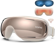 Load image into Gallery viewer, RENPHO Eye Massager with Heat and Cooling, Christmas Birthday Gifts for Women, Eyeris 3 Eye Massage, Eye Mask Massager with Voice Control, Ice Gel Pack, Eye Care Device for Eye Strain, Stye Eye
