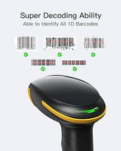 Load image into Gallery viewer, Inateck Wireless Barcode Scanner, Bluetooth Bar Code Scanner, 1D USB Barcode Reader Handheld, 1 Charge 3 Months, Scanner Barcode with APP and SDK
