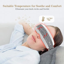 Load image into Gallery viewer, Eye Massager with Heat for Relief,Heated Eye Mask with Music Eye Care Device for Eye Strain,Great Gift Idea
