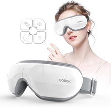 Load image into Gallery viewer, Eye Massager with Heat, Smart Heated Eye Mask Massager with Bluetooth Music, Eye Care Gift Massage Muscles for Relax Eye Strain, Migraines, Headache, Birthday Christmas Gifts for Women Men
