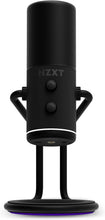 Load image into Gallery viewer, NZXT Capsule - AP-WUMIC-B1 - USB Cardioid Streaming, Gaming &amp; Podcasting Microphone - Crystal Clear Voice Clarity - Built-in Shock Absorber - Easy Boom Arm Mounting - Twitch, Discord, YouTube - Black
