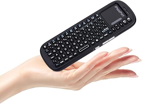 iPazzPort Mini Bluetooth? 2.4GHz Wireless Keyboard with Touchpad Mouse Combo for Android TV Box/PC/Tablet/PS4/Raspberry Pi 3/HTPC KP-19SM