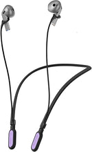 Load image into Gallery viewer, for Galaxy Buds 3 &amp; Galaxy Buds 3 Pro Strap Neckband, Anti-Lost Earbuds Accessories, Support Volume Control, Ergonomic Design, Comfortable Fit, Black Band/Purple Tip

