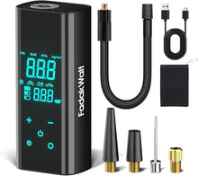 Load image into Gallery viewer, Tire Inflator Portable Air Compressor, 150 PSI Air Pump for Car Tires with Digital Pressure Gauge?Fast Tire Pump Inflation for Car, Motorcycle, Bicycle and Balls
