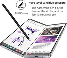 Load image into Gallery viewer, 2PCS Stylus Pen for Samsung Galaxy Z Fold 6 | Z Fold 5 Phone Only, S Pen Slim 1.5mm Pen Tip, 4,096 Pressure Levels with 3Pcs Tips (Black)
