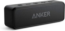 Load image into Gallery viewer, Anker Soundcore 2 Portable Bluetooth Speaker with IPX7 Waterproof, 24-Hour Playtime, Wireless Stereo Pairing, 12W Stereo Sound, Bluetooth 5, Bassup, Speaker for Home, Shower, Outdoors, Travel
