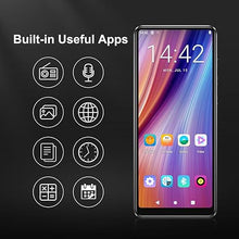 Load image into Gallery viewer, 16GB MP3/MP4 Player-KeenPlus Android 9 Bluetooth/WiFi/3.5mm Jack Headphone 4.0&quot; FHD Touchscreen with Spotify Audible Music Player with Speaker/Voice Recorder FM Radio Up to 512 GB Expandable ROM
