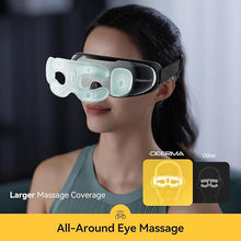 Load image into Gallery viewer, Deerma Heated Eye Mask Massager,Christmas Gifts,Eye Massager with See-Through Window for Migraine Relief Dry Eyes with Heat Eye Mask for Sleeping Massager with Built-in Music,Women Men
