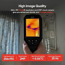 Load image into Gallery viewer, HIKMICRO B20 Thermal Imaging Camera with 2MP Visual Camera, Thermal Camera 256 x 192 IR Resolution, 25 Hz Refresh Rate, 3.2&quot; LCD Screen, Full Screen Measurement Thermal Scanner with WiFi, -4~1022°F
