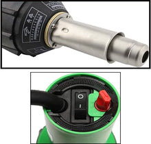 Load image into Gallery viewer, 1600W Plastic Hot Air Welder Heating Gun PVC Vinyl Rod Welding Hot Gas Pistol Tool
