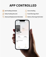 Load image into Gallery viewer, PETKIT Automatic Pet Feeder, 2.4GHz WiFi Pet Feeder for Cats Small Dogs, Schedule Feeding Pet Food Dispenser, Up to 10 Meals per Day, Scheduled Feeding/App Control, 3L Capacity
