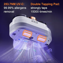 Load image into Gallery viewer, Mattress Vacuum Cleaner Bed Vacuum with 253.7nm UV-C Light, 14Kpa Suciton &amp; Ultrasonic &amp; Two Tapping Pads, Powerful Anti-Allergen Vacuum Cleaner for Deep Cleaning, Corded, NR004
