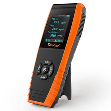 Load image into Gallery viewer, Temtop Air Quality Monitor Professional PM2.5 PM10 Particle Counter, Formaldehyde, Temperature, Humidity, AQI Tester for Indoor/Outdoor Air Pollution Detection w/Data Export
