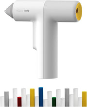 Load image into Gallery viewer, HOTO Glue Gun, Easyflow Hot Glue Gun with 40 Glue Sticks, Auto Dispensing, Fast Preheating Mini Hot Glue Gun without Charging Cable, Cordless and Rechargeable, Kids DIY School Craft Quick Home Repairs
