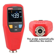 Load image into Gallery viewer, UT343A Paint Coating Thickness Gauge Meter, Car Painting Depth Gauge for Automotive Paint Thickness Measurement Tester with USB Data
