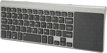 Load image into Gallery viewer, Zyyini Keyboard Touchpad, 2 in 1 Portable Keyboard with Touchpad Numeric Keypad,QWERTY Layout Keyboard, for Notebooks, Computers
