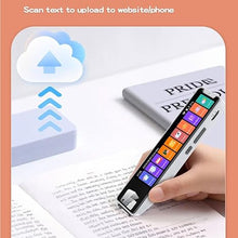 Load image into Gallery viewer, Translator Pen Scanner, Multipurpose OCR Digital Scan Translator Smart Pen Reader 134 Language Translation Scanning Reading Pen for Dyslexia Business Students Adults Language Learners (Black)
