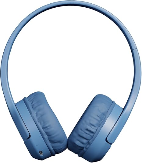 Sudio K1 Kids Wireless Headphones - Safe Volume Limit, Lightweight, Adjustable Fit, Bluetooth 5.0, Long Battery Life, Ideal for Children - Comfortable Over-Ear Design. (Blue)