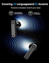 Load image into Gallery viewer, Timekettle X1 AI Interpreter Hub, Standalone Entity, Two Way Simultaneous Translator Earbud, Translator Device Upgraded with Media Translation, Presentation Mode &amp; Upgrade TTS for Multilingual Meeting
