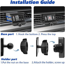 Load image into Gallery viewer, Car Phone Mount for 2018-2023 Audi Q5 SQ5 [Thick Case Friendly] Mobile Phone Holder Cell Navigation Bracket Air Vent Auto Accessories Cradles, All Phones (Q5-18-UP)
