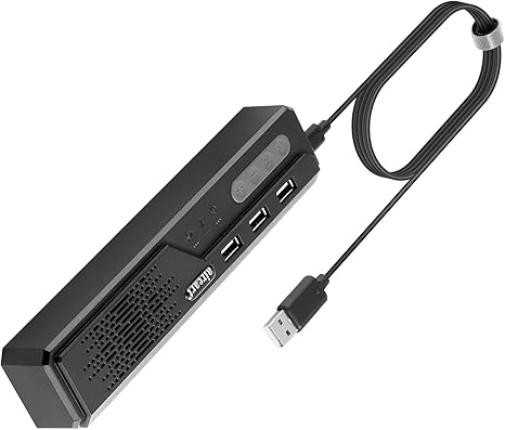 3 in 1 USB Computer Speaker with Microphone, PC Laptop Desktop Conference Speaker with Mic for Smart Home Office and Online Study?360 Degree Enhanced Voice Pickup, Noise Reduction